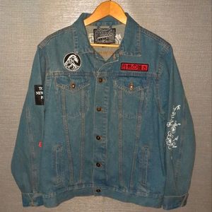 Men's Brooklyn Cloth Jean Jacket size Large NWOT